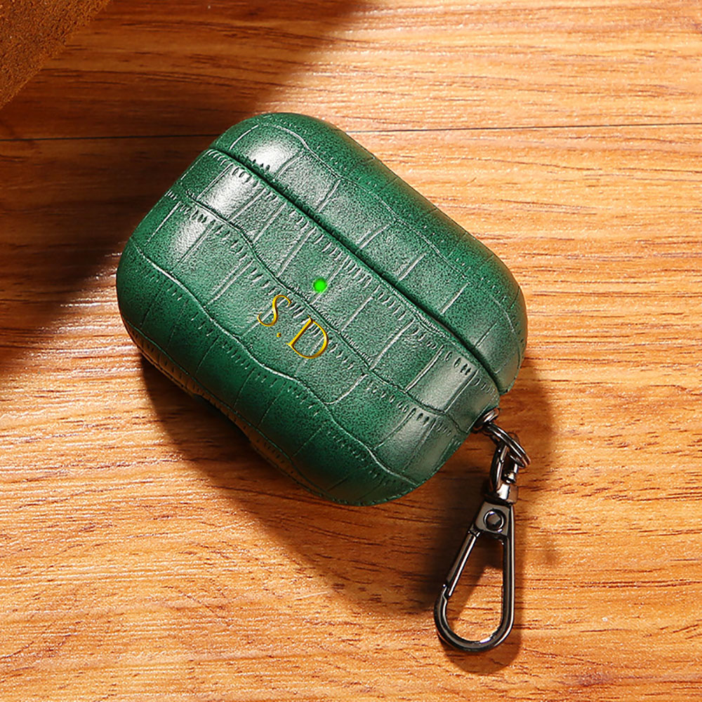 For Airpods 1 2 3 4 Pro 2 Luxu - Monogram Keychain Leather 评论和价格