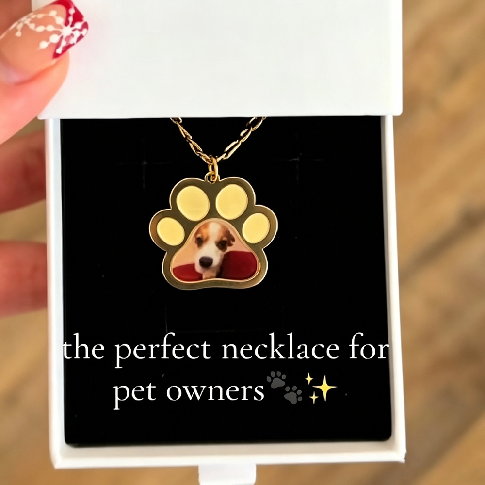 Personalized Pet Paw Colors Pr - Name Necklace Custom 评论和价格