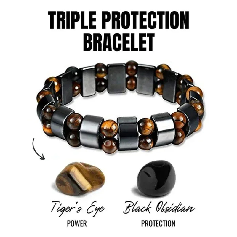 Natural Stone Double Layer Tig - Coordinates Bracelet 评论和价格