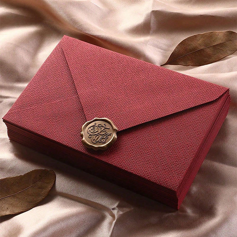 10 set 16x11cm Greeting Cards  - Wax Seal Letter Kit 评论和价格