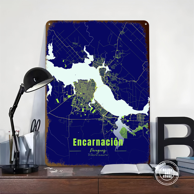 Encarnación Decoration Home De - Custom Map Poster 评论和价格