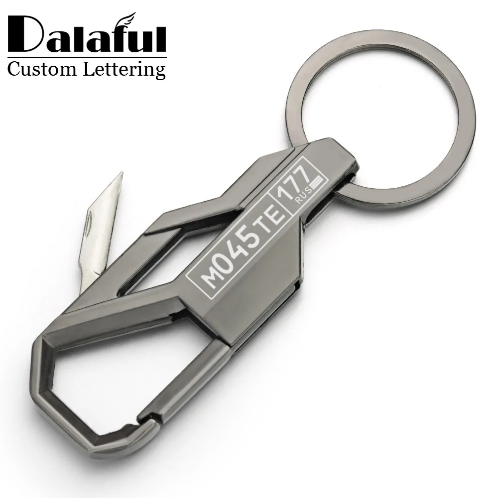 Mini Knife Keychain Foldable P - Initial Ring Custom 评论和价格