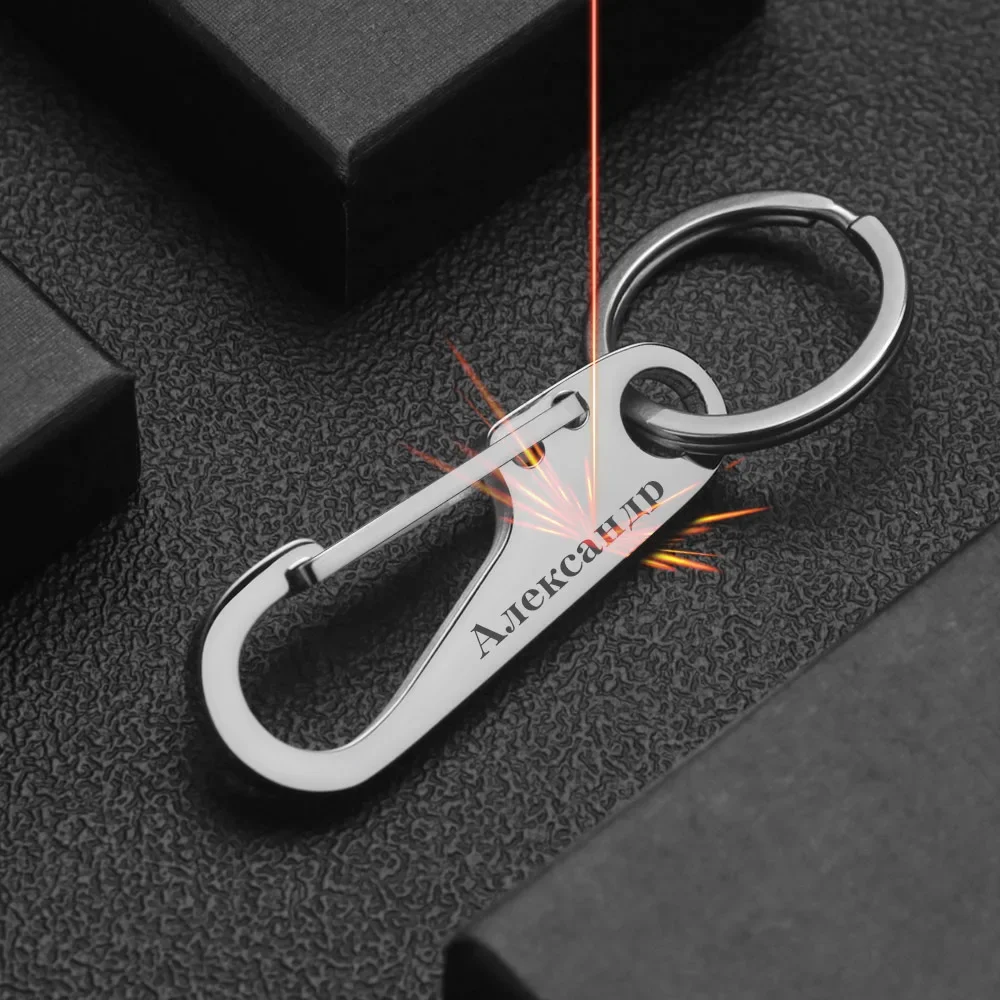 304 Stainless Steel Keyring Pe - Initial Ring Custom 评论和价格