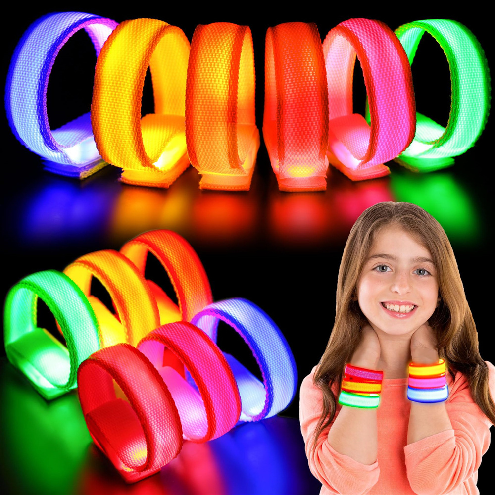 LED Reflective Bracelet Nylon  - Coordinates Bracelet 评论和价格