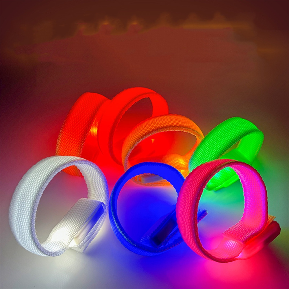 LED Reflective Bracelet Nylon  - Coordinates Bracelet 评论和价格