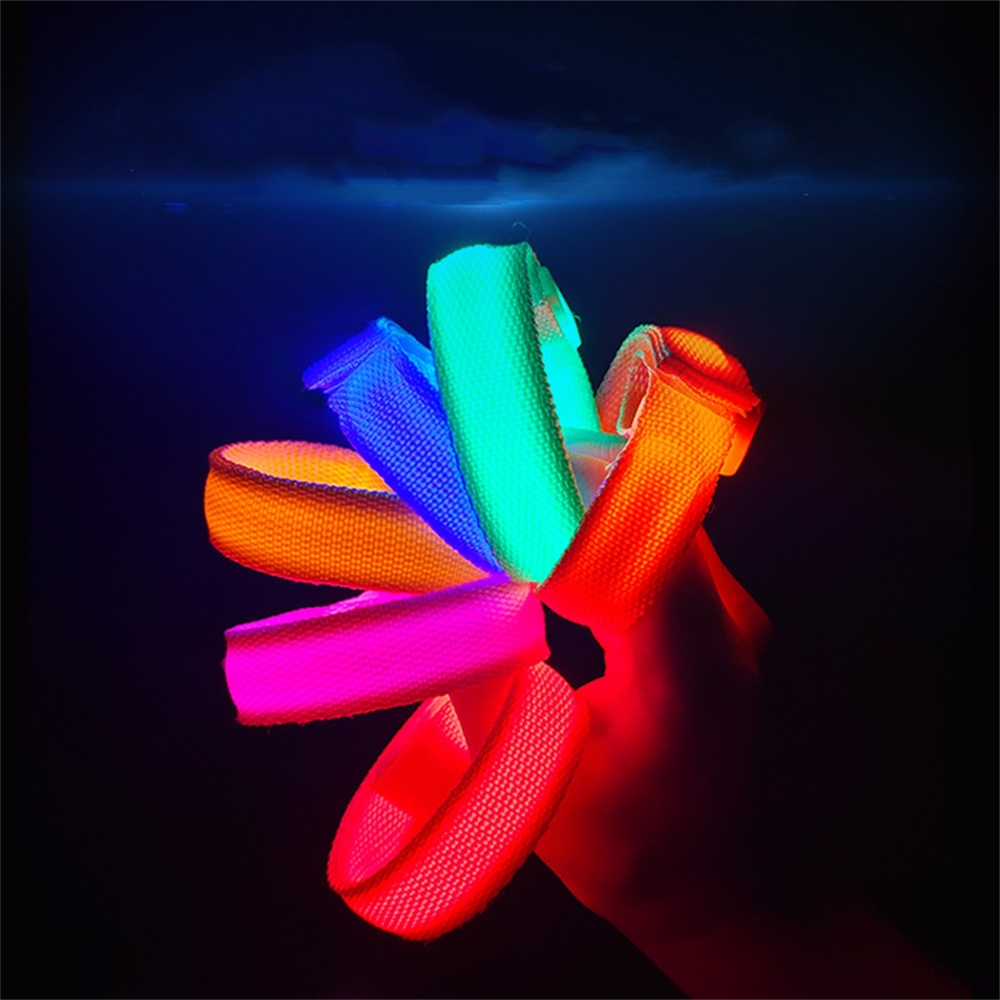 LED Reflective Bracelet Nylon  - Coordinates Bracelet 评论和价格