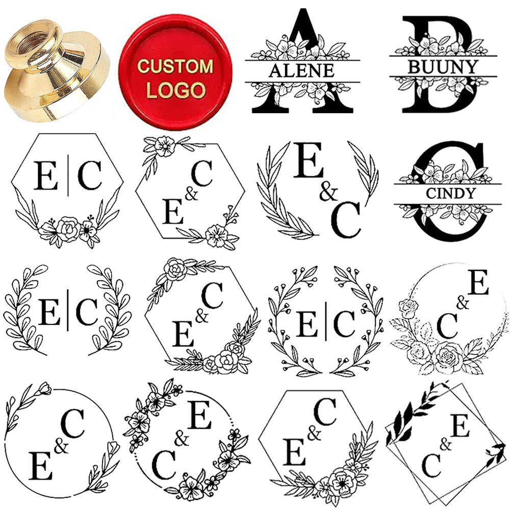 Custom Letter Wax Seal Stamp K - Wax Seal Letter Kit 评论和价格