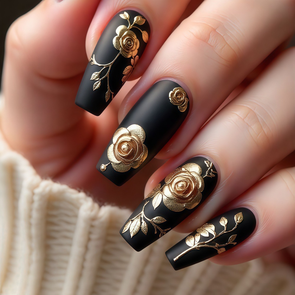 3D fake nails for women girls  - Pressed Flower Art 评论和价格