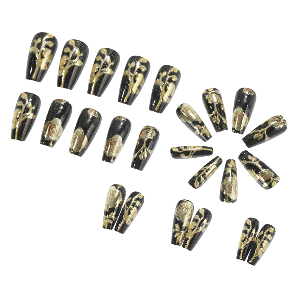 3D fake nails for women girls  - Pressed Flower Art 评论和价格