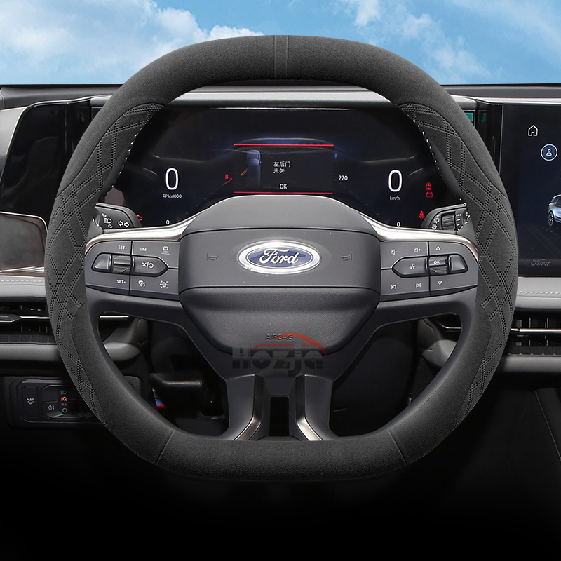 Suede Car Steering Wheel Cover - Custom Map Poster 评论和价格