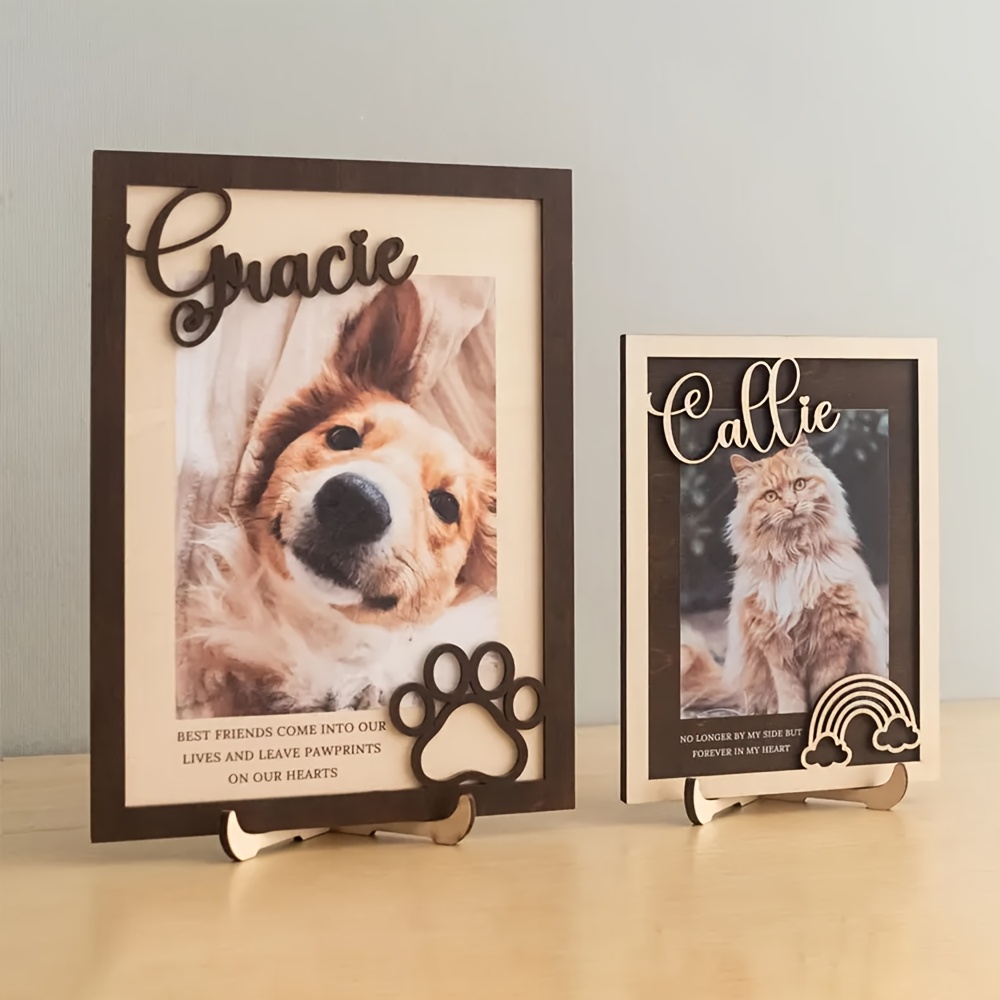 Customizable Personalized Wood - Engraved Wood Frame 评论和价格