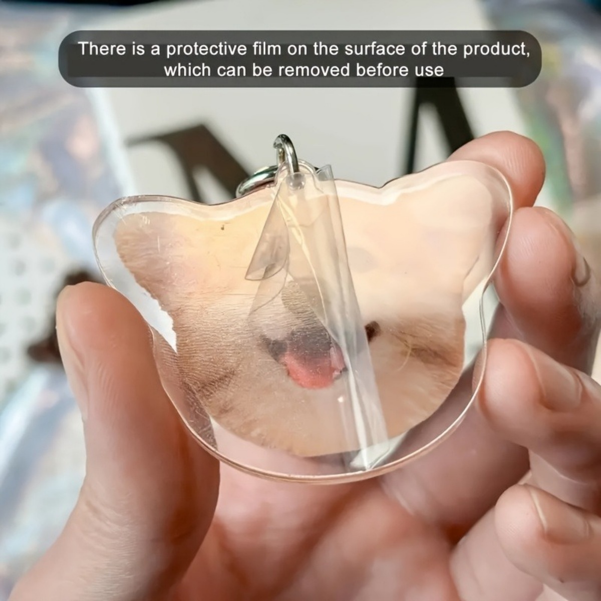 Custom Photo Keychain – Person - Pet Portrait Custom 评论和价格