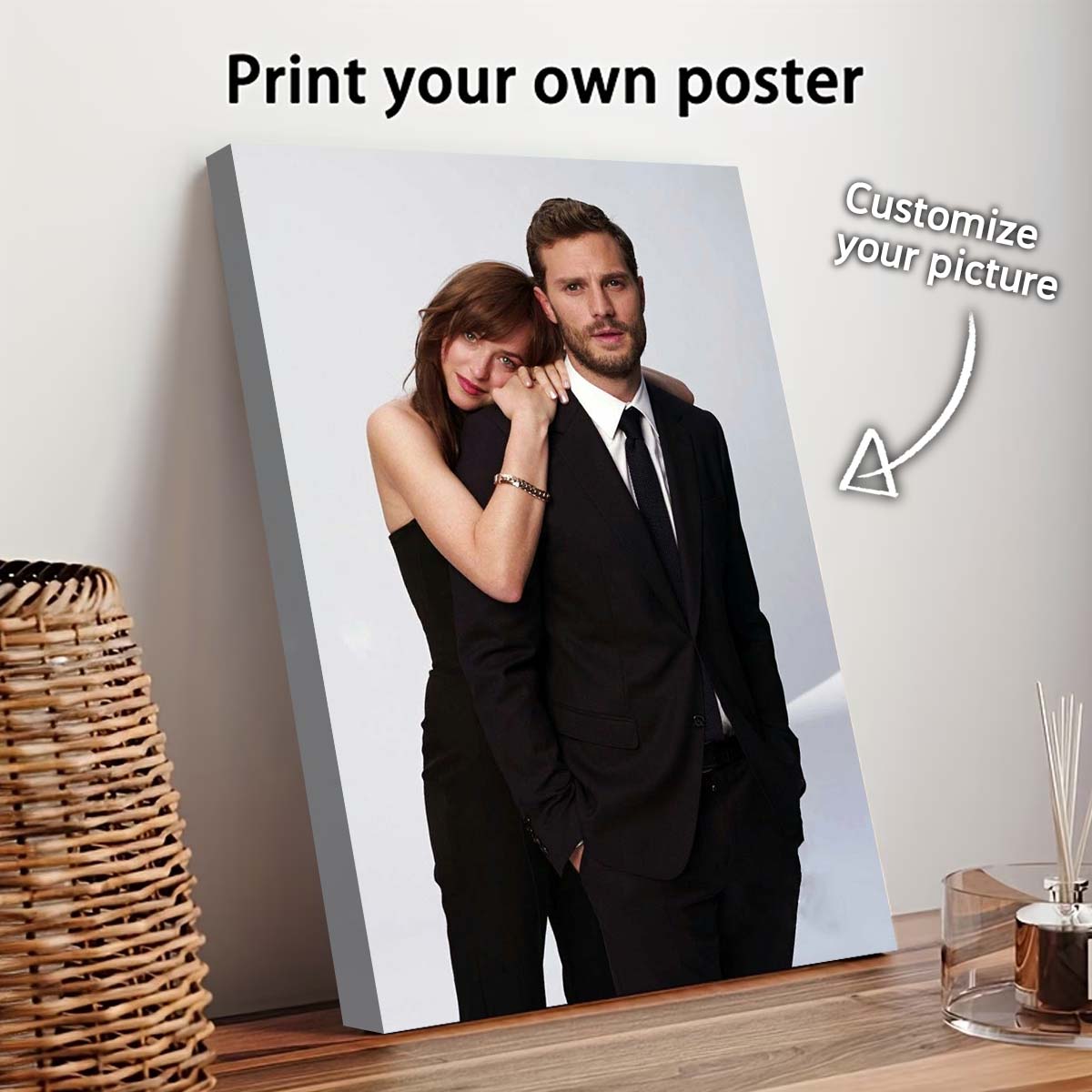 Custom Print Canvas Painting F - Pet Portrait Custom 评论和价格