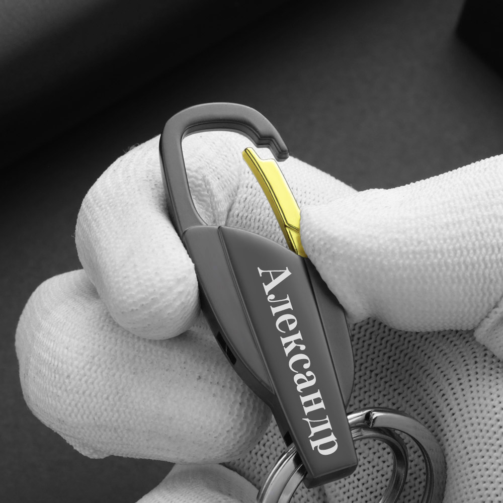 Personalized Lettering Keychai - Initial Ring Custom 评论和价格