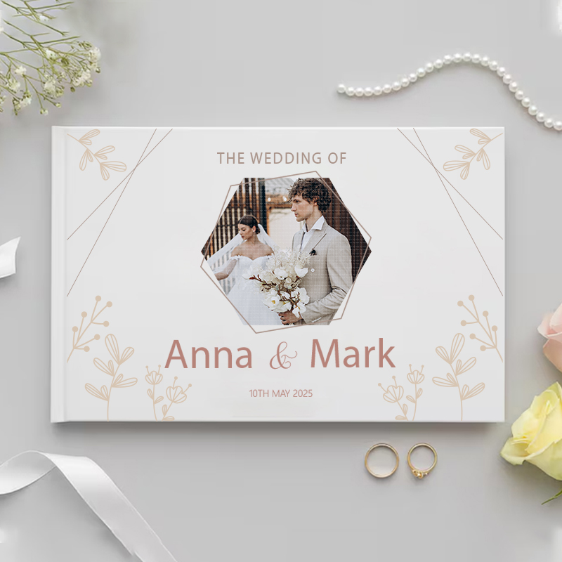 Personalized Guest Book for We - Custom Photo Book 评论和价格