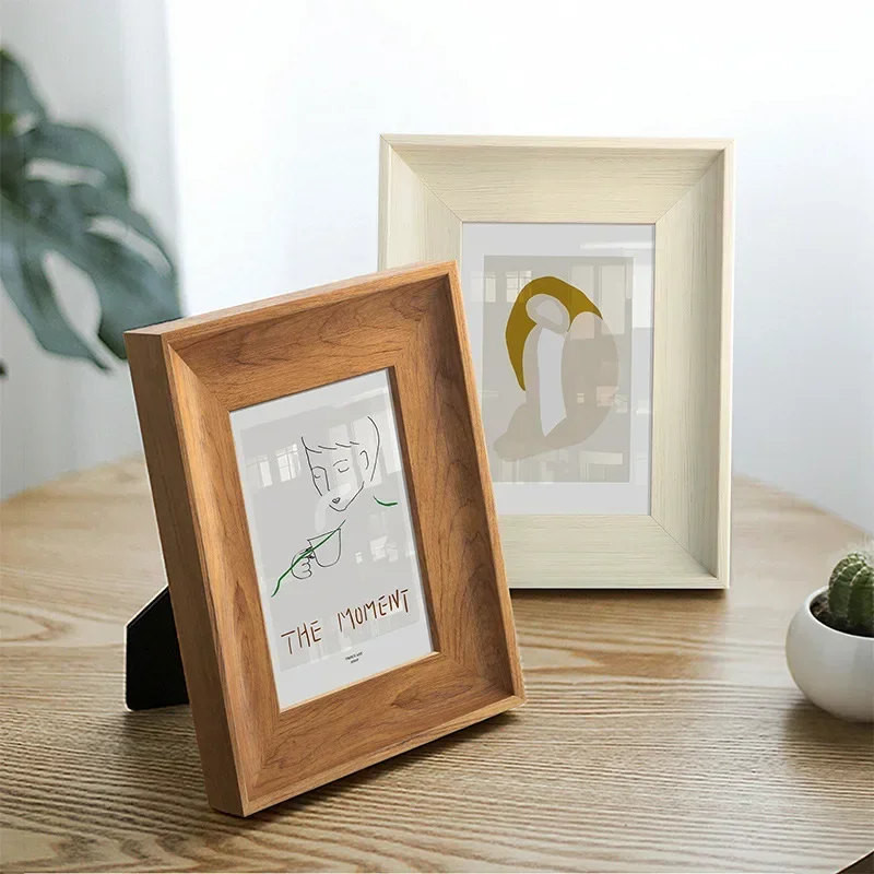 Wooden Photo Frame 5/6/7/8/10  - Engraved Wood Frame 评论和价格