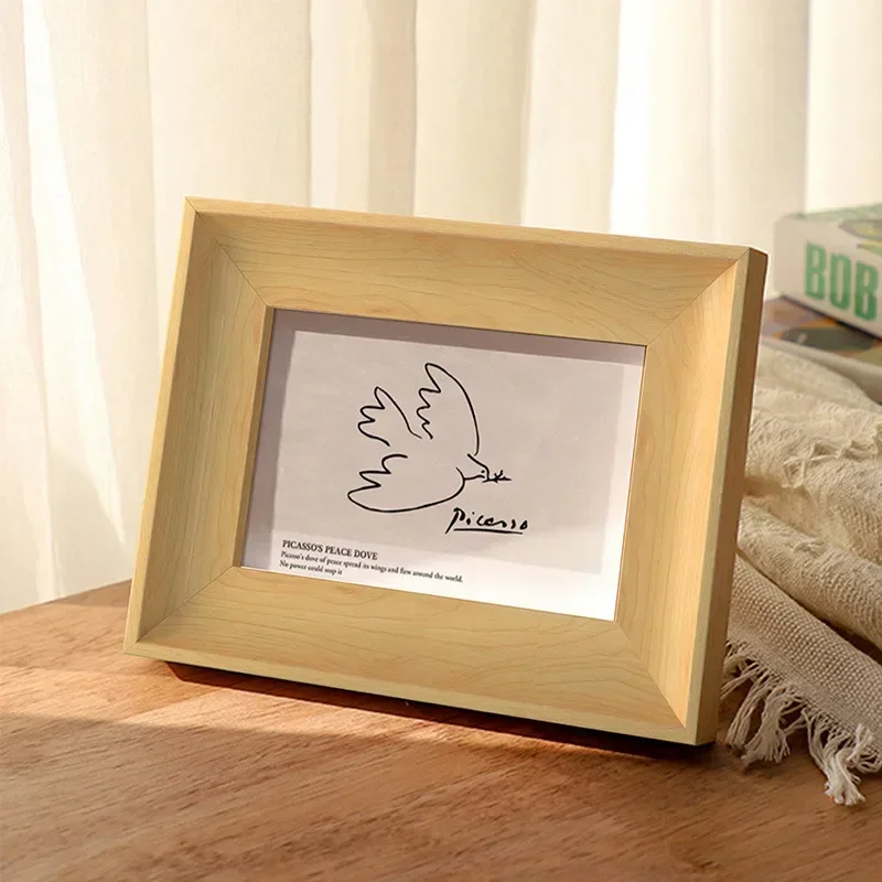 Wooden Photo Frame 5/6/7/8/10  - Engraved Wood Frame 评论和价格