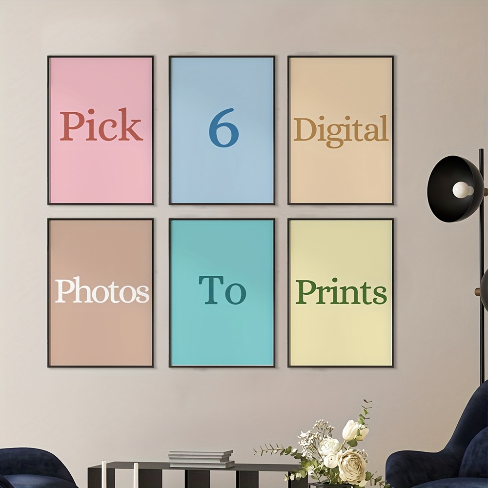 6pcs/set Personalized Custom C - Pet Portrait Custom 评论和价格