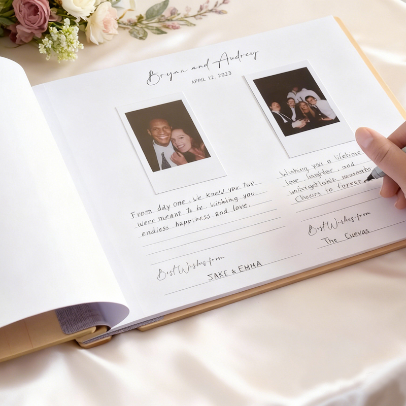 Personalized Wedding Guest Boo - Custom Photo Book 评论和价格