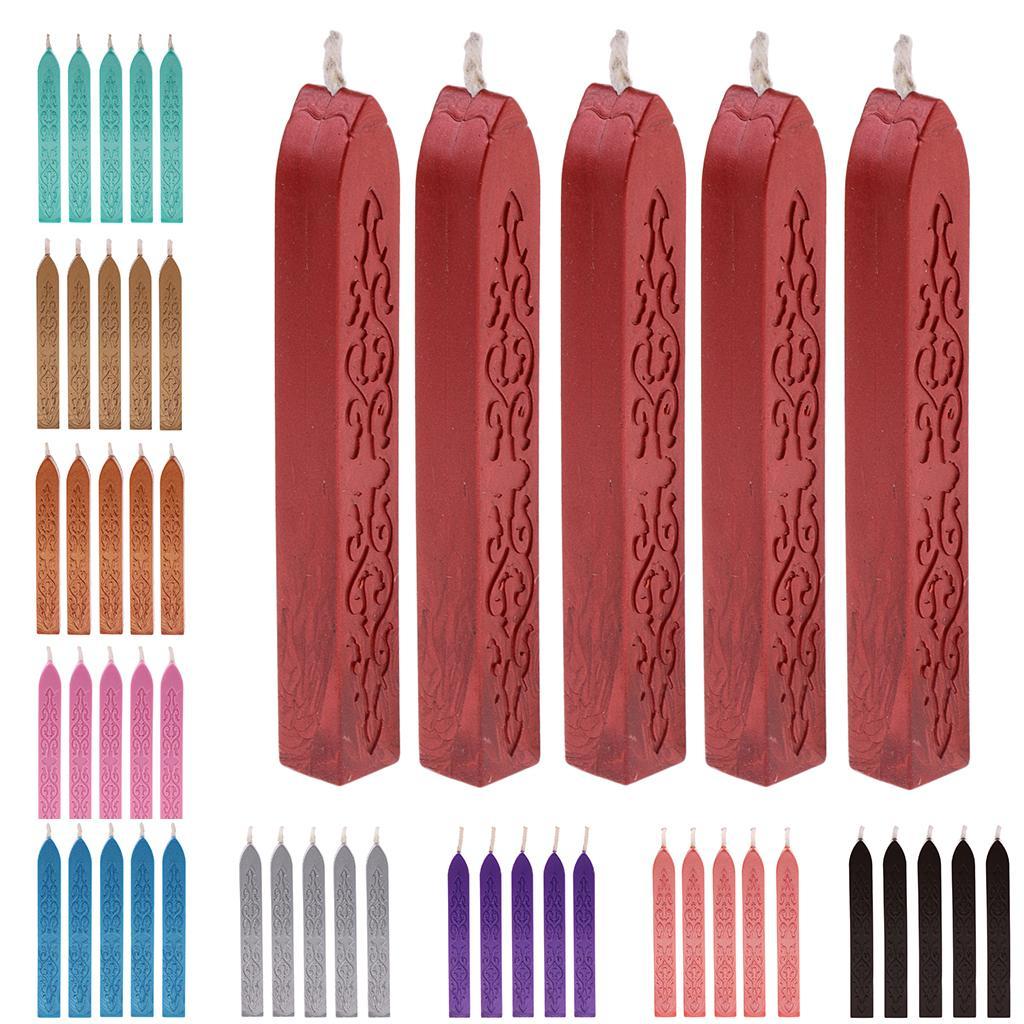 Antique Sealing Wax Sticks Set - Wax Seal Letter Kit 评论和价格