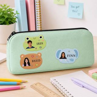 Customized Photo Name Stickers - Custom Photo Book 评论和价格