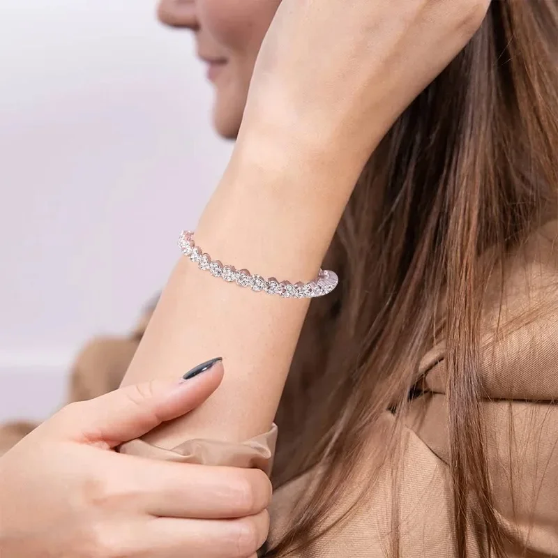 Fashion Women's Crystal Bracel - Coordinates Bracelet 评论和价格