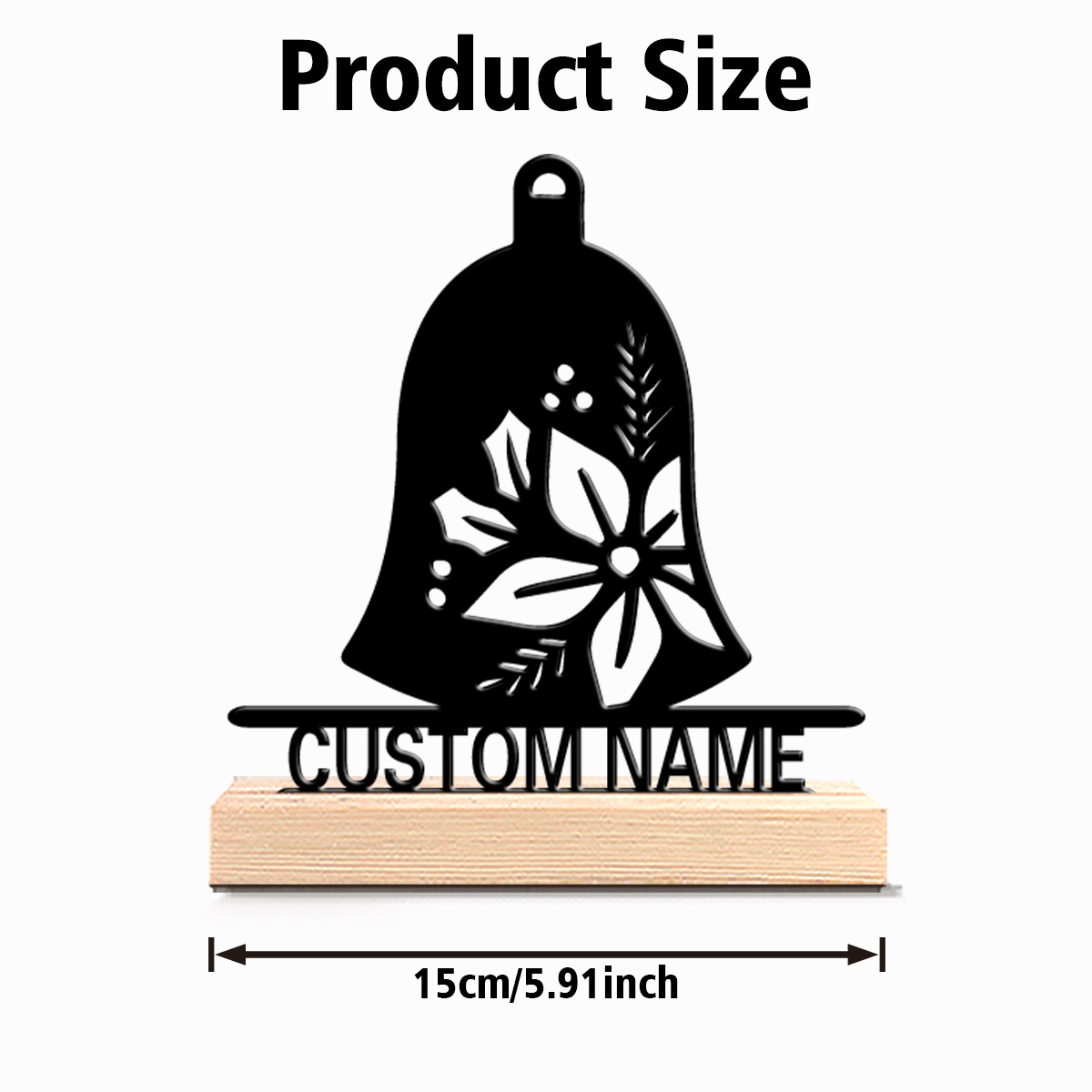 1pc New Design Personalized Cu - Engraved Wood Frame 评论和价格