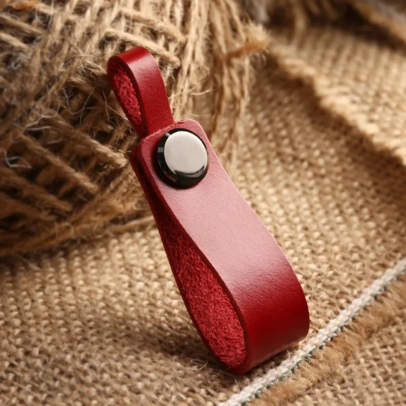 Custom LOGO Genuine Leather Ke - Initial Ring Custom 评论和价格