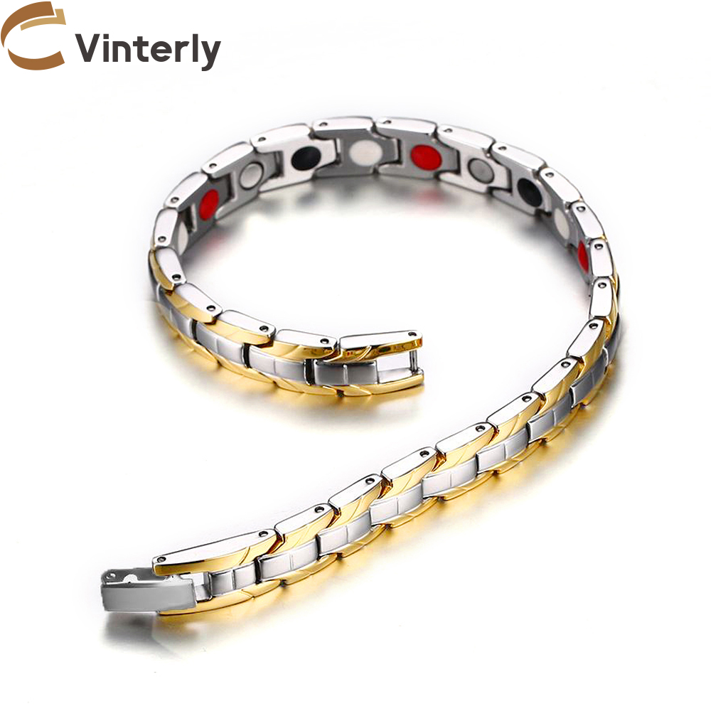 Vinterly Magnetic Bracelet Hea - Coordinates Bracelet 评论和价格