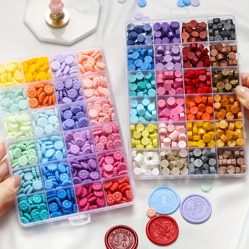 600Pcs Box Sealing Wax Beads,  - Wax Seal Letter Kit 评论和价格