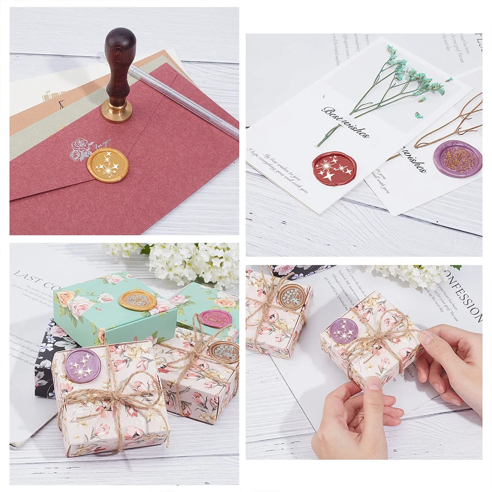 Custom LOGO Wedding Sealing wa - Wax Seal Letter Kit 评论和价格
