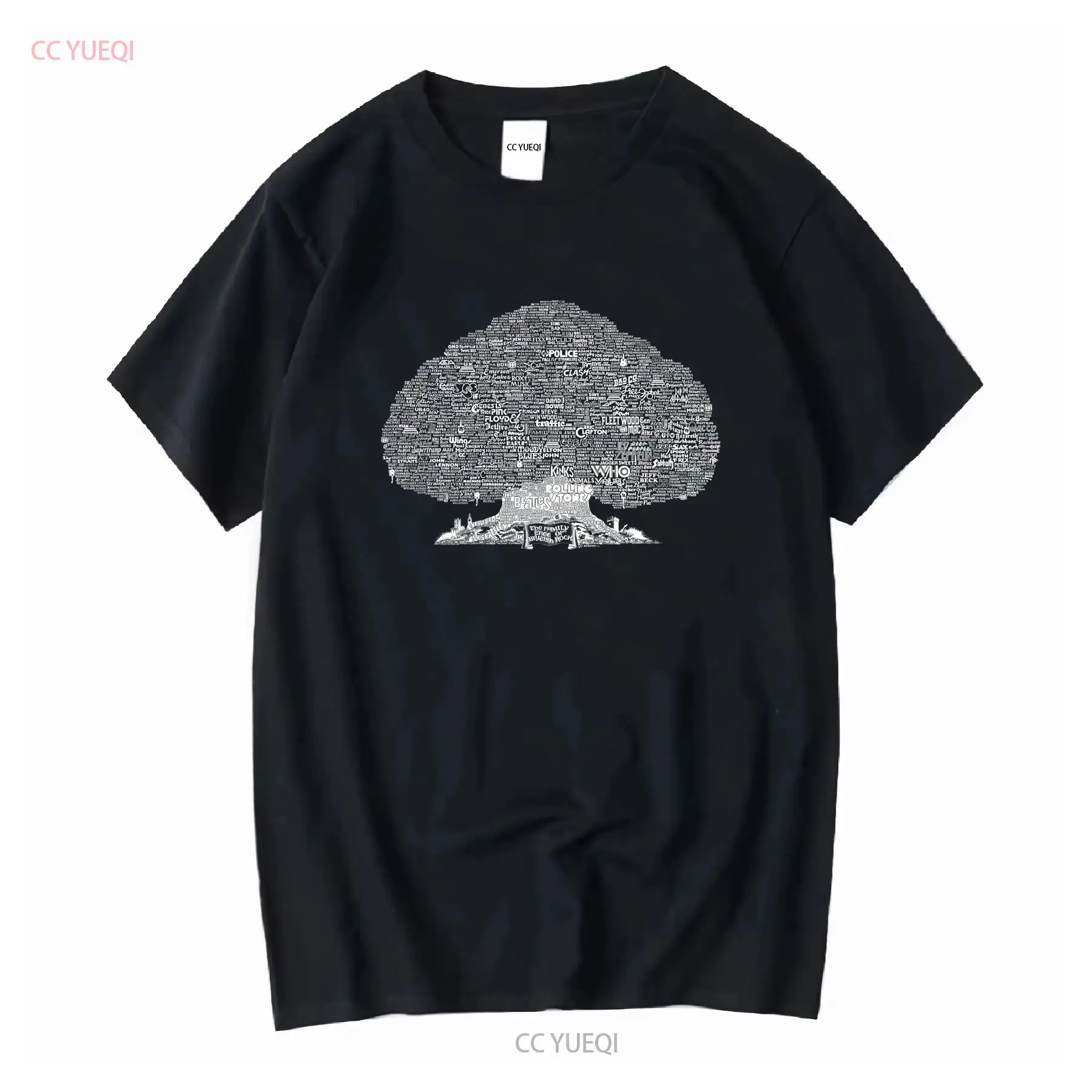 Family Tree Of British Rock T  - Family Tree Print 评论和价格