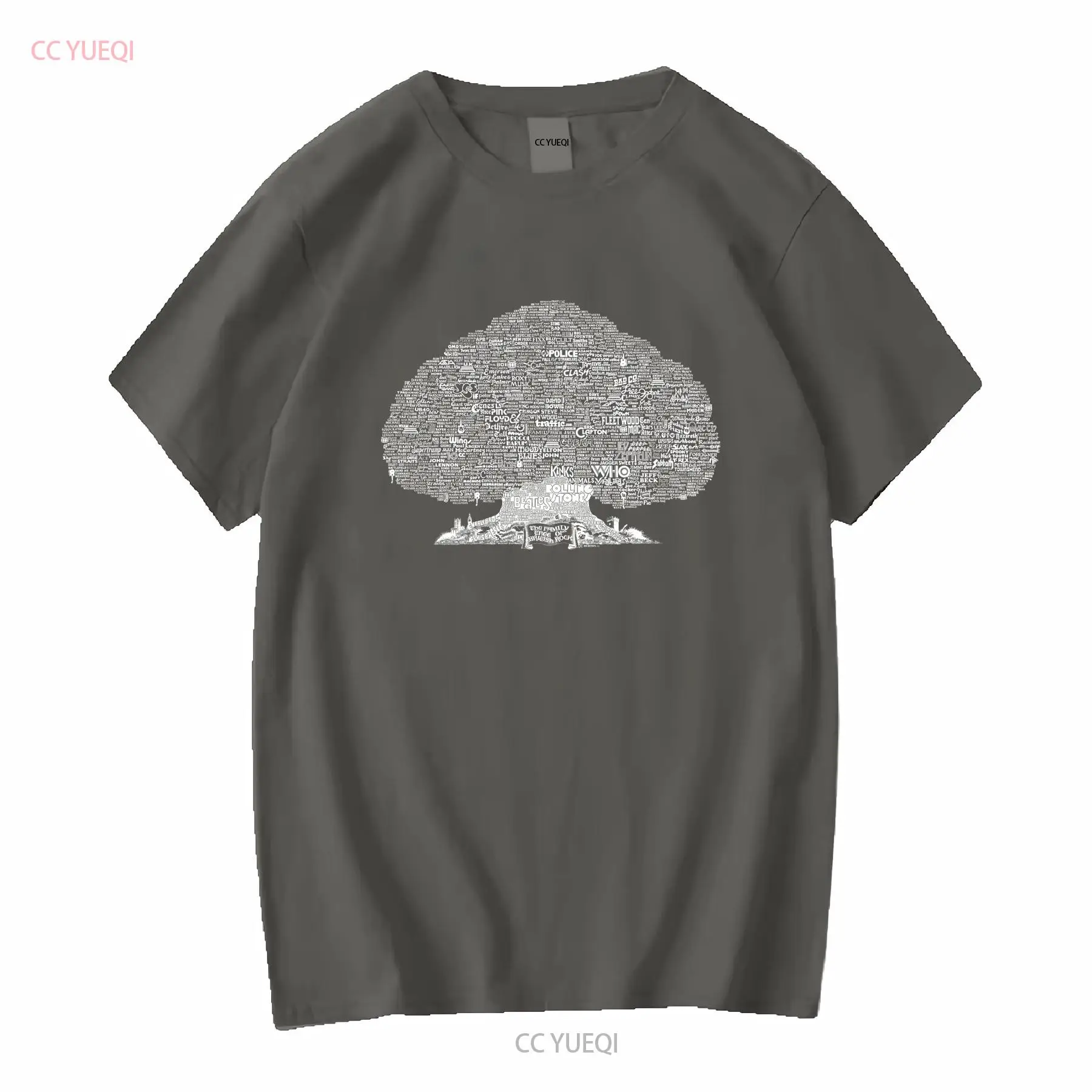 Family Tree Of British Rock T  - Family Tree Print 评论和价格