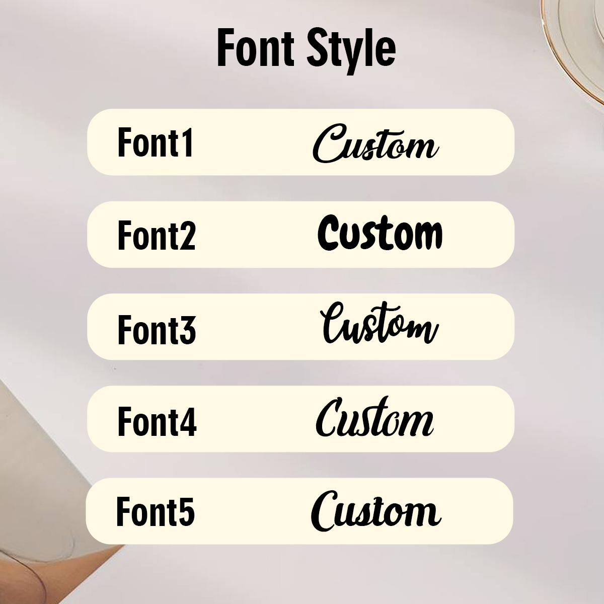 Custom Name Stickers, Custom G - Personalised Candle Label 评论和价格
