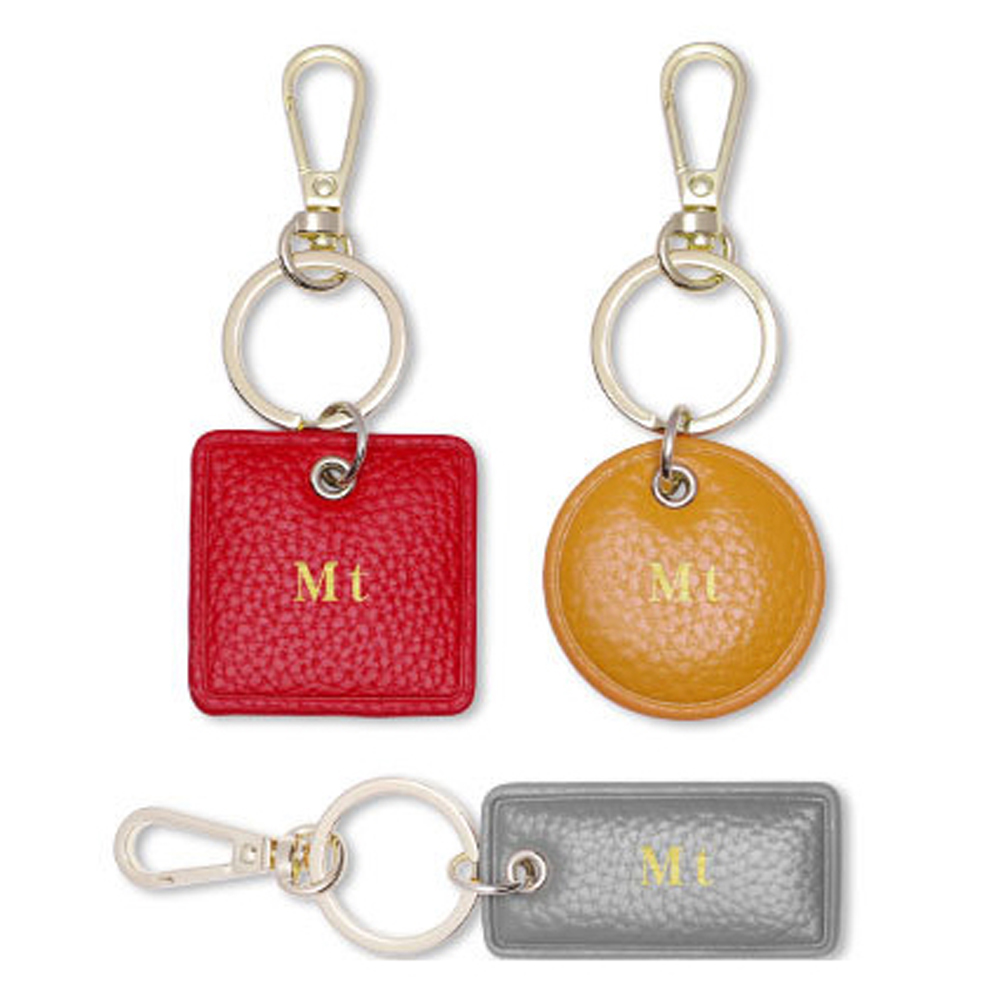 Custom Letters Leather Keychai - Monogram Keychain Leather 评论和价格