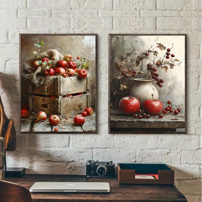 1pc frameless 1pc  Retro Still - Family Tree Print 评论和价格